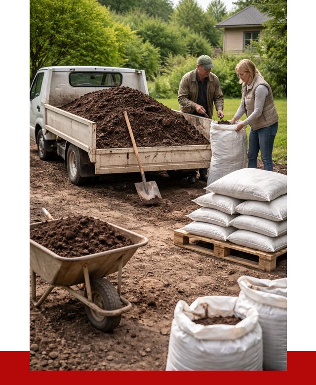 Перегной в мешках с доставкой в Кулебаках от 2267 р. | ПРОНЕРУДКлб