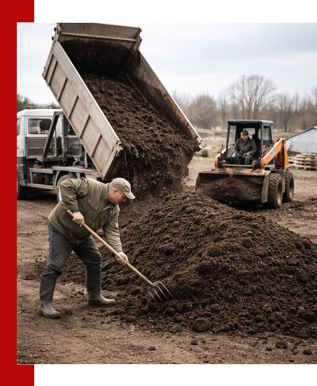 Доставка и продажа перегноя в Кулебаках быстро и дешево