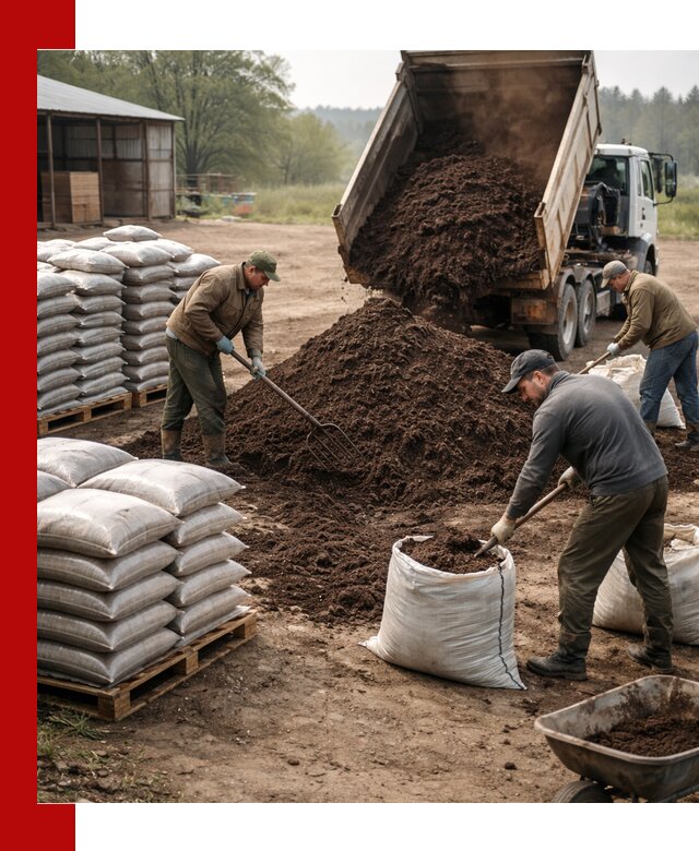 Доставка компоста оптом и в розницу в Кулебаках