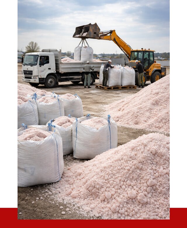 Калийная соль оптом с доставкой в Кулебаках от 6390 р. | ПРОНЕРУДКлб