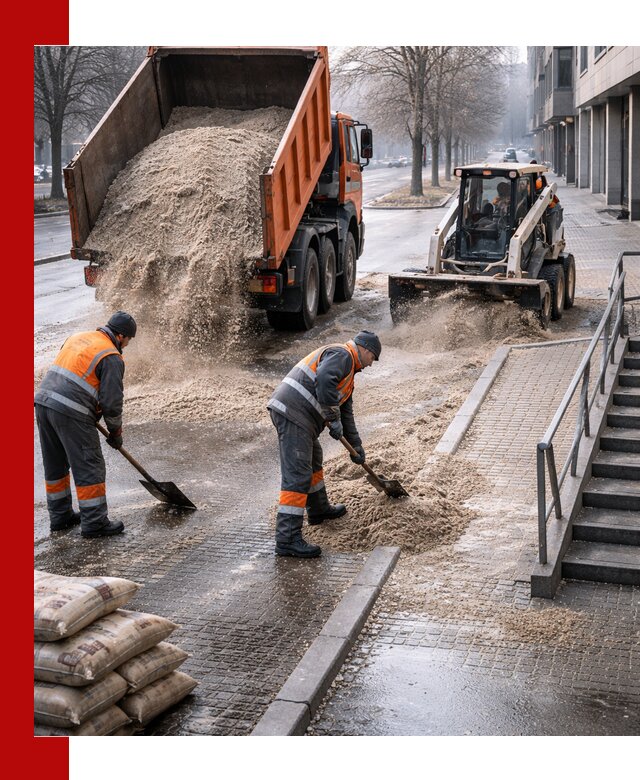 Поставка противогололедных материалов в Кулебаках