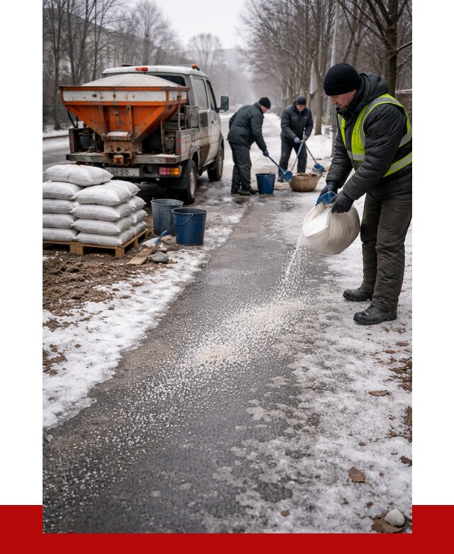 Реагент против гололеда в Кулебаках с доставкой от 4638 р. | ПРОНЕРУДКлб