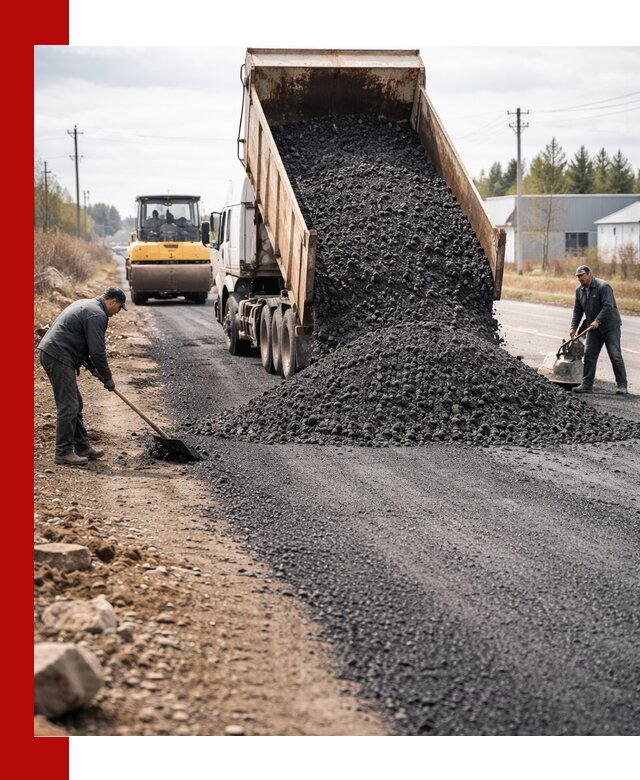 Асфальтовая крошка для дорог в Кулебаках — поставка и доставка