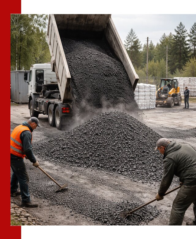 Доставка и продажа асфальтного гранулята в Кулебаках