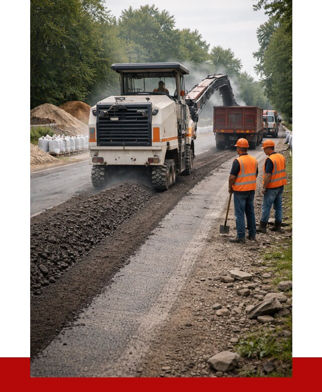 Фрезерованный асфальт в Кулебаках от 2267 р./куб. | ПРОНЕРУДКлб