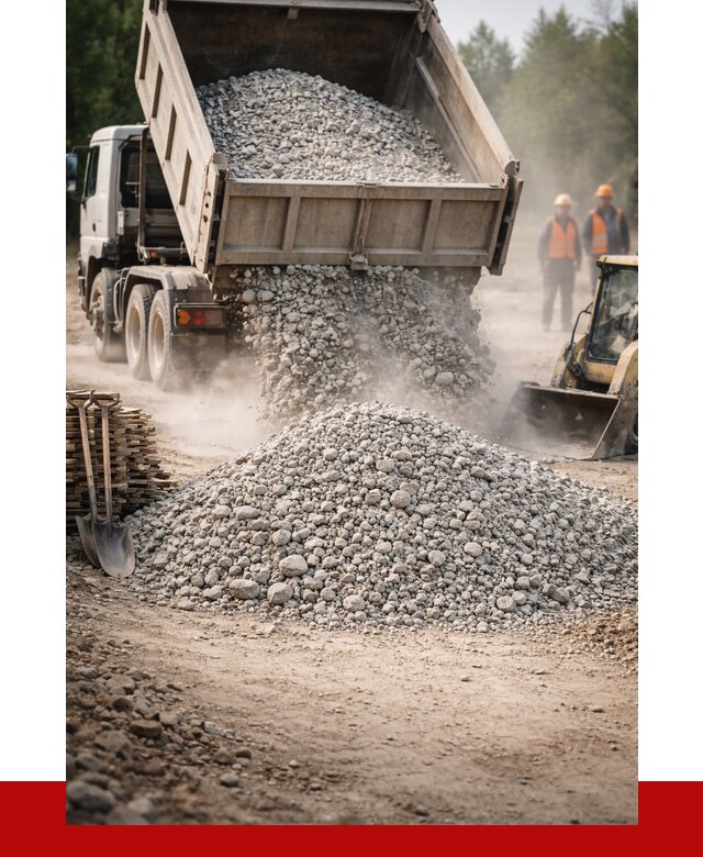 Купить дробленый бетон в Кулебаках от 1752 р./куб | ПРОНЕРУДКлб