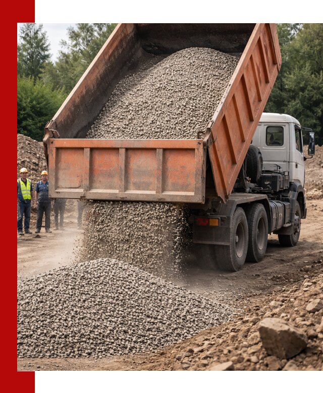 Доставка сыпучих материалов самосвалом в Кулебаках быстро и надежно