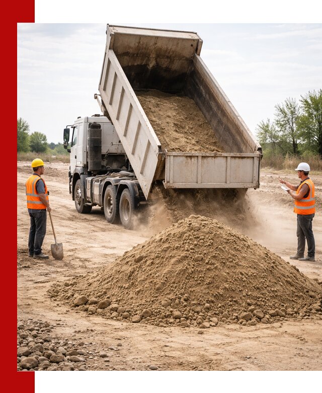 Доставка самосвалом 15 кубов в Кулебаках за город и по городу