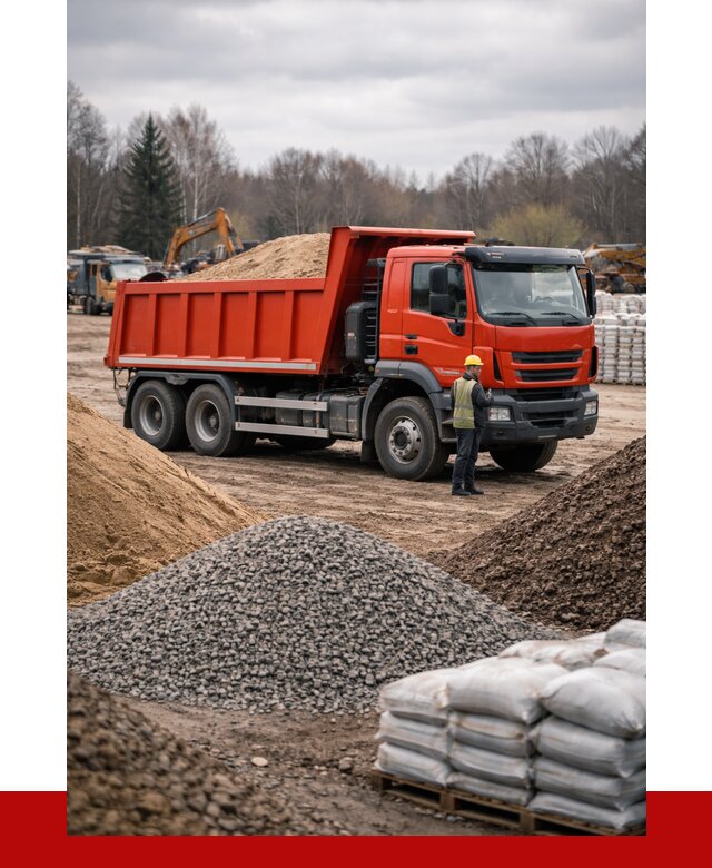 Доставка самосвалом 25 кубов в Кулебаках от 7730 р. | ПРОНЕРУДКлб