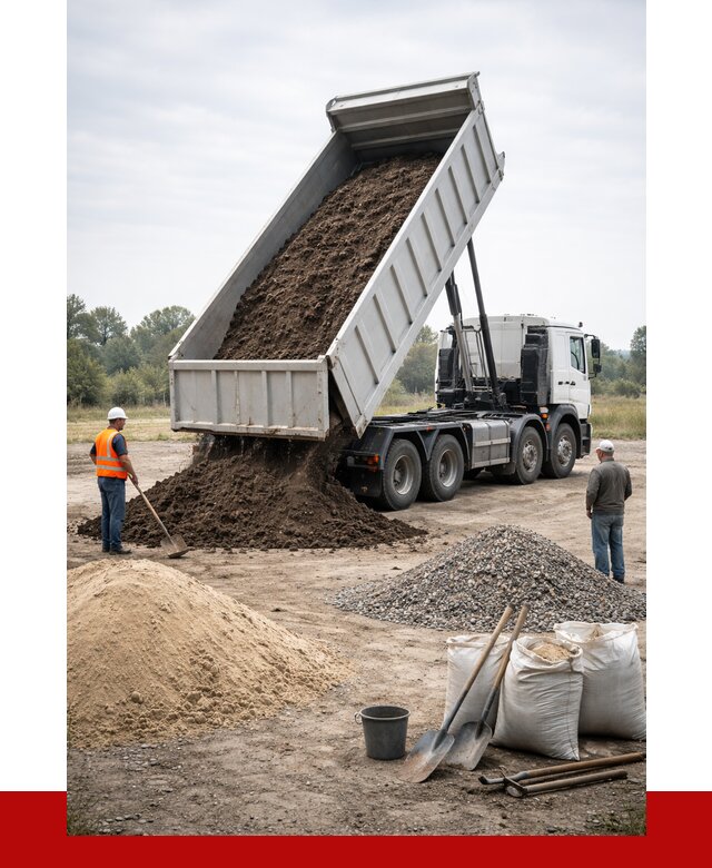 Доставка самосвалом 30 кубов в Кулебаках от 8760 р. | ПРОНЕРУДКлб