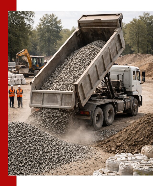 Аренда самосвала в Кулебаках для доставки сыпучих и нерудных материалов