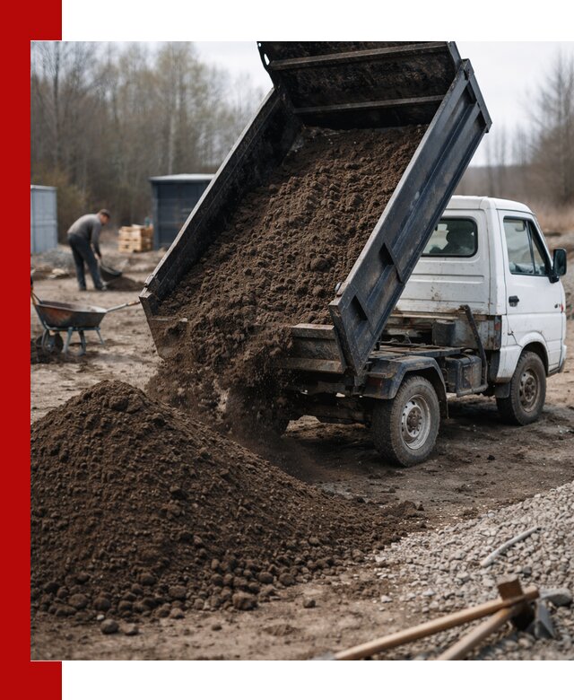 Аренда минисамосвала в Кулебаках для доставки сыпучих материалов