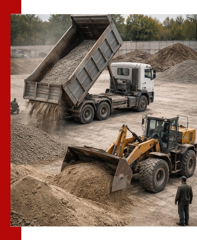 Перевозка сыпучих грузов самосвалами и бортовыми в Кулебаках