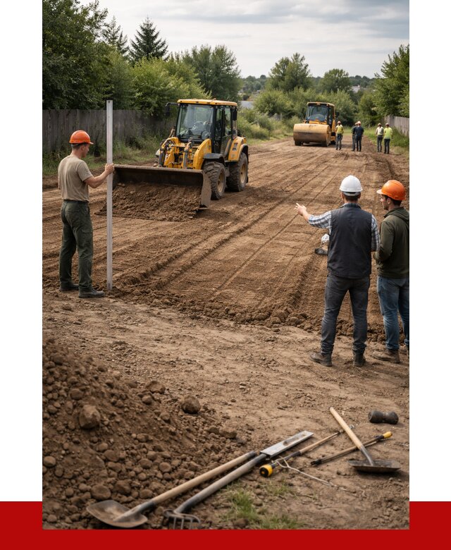 Планировка участка грунтом в Кулебаках от 4638 р ПРОНЕРУДКлб