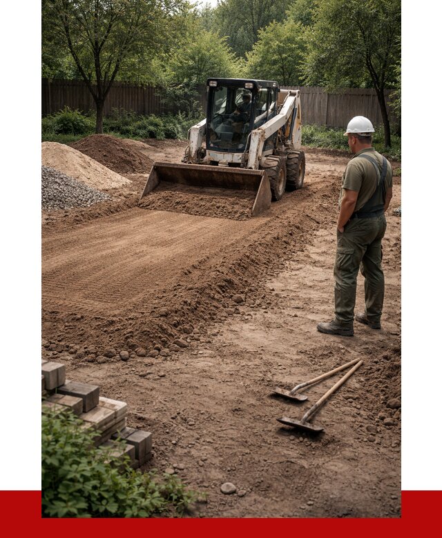 Выравнивание участка под ключ в Кулебаках от 3607 р. | ПРОНЕРУДКлб